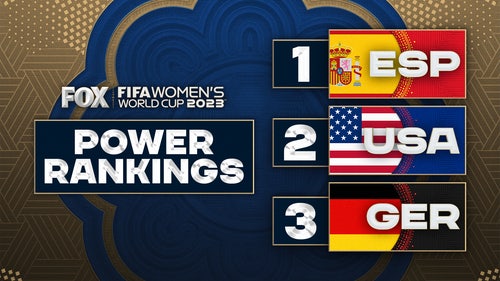 FIFA WORLD CUP WOMEN Trending Image: Women's World Cup power rankings: No room for error for USA, England, Brazil, others
